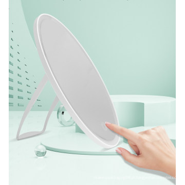 Espelho Oval de composição de Trifs Cosméticos LED com luz